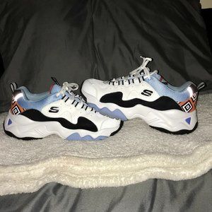 Skechers X One Piece - D'Lites 3.0 ( Blue ) ( W )